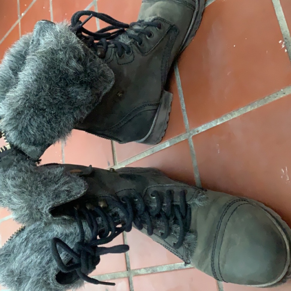 Steve Madden Combat Boots